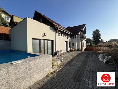 Casa de inchiriat in zona Moca de 380 mp utili, cu piscina si curte de 733 mp - foto 17