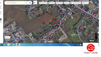 Teren intravilan de vanzare 14900 mp, 43m deschidere  Mureseni, Mures - foto 2