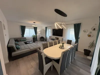 Sag- pozitie excelenta- mobilat si utilat premium- piscina exterioara - foto 10