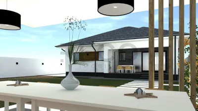 Casa de vanzare in Cihei – 500 mp | Variante: La rosu / Semifinisat - foto 6