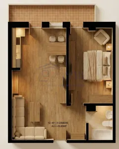 Apartamente 2/3 Camere | Rate la Dezvoltator pe 6 Ani | Bloc Nou | 2c-7867 - foto 9