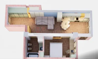 Apartament 2 camere | 45 mp | Bloc Nou | 2c-7779 - Suceava