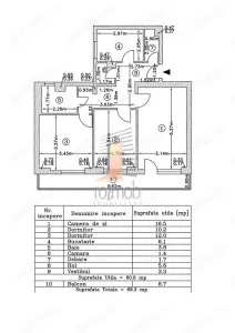 Apartament 3 camere decomandat  Lacul Tei - Bucuresti