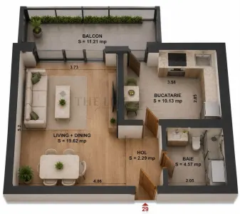 Studio | Ansamblu rezidential Tandala 6 - Bucuresti