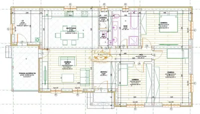 Case familiale noi, in faza de constructie si de proiect in Lazarea, jud. Harghita - foto 8