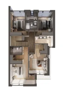 Vila superba duplex  lac Pipera 6 camere TAXARE INVERSA - foto 11