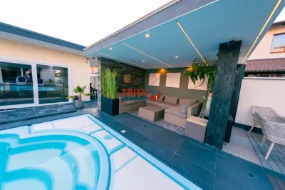 Casa de lux cu 6 camere piscina exterioara jacuzzi in Alba Iulia - foto 13