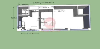 Spatiu Comercial Parter si Curte - in Constructie - foto 2
