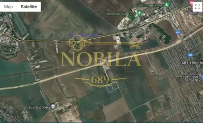 Teren Extravilan agricol de vanzare  cu transformare  în uz industrial in comuna Vidra,jud. Ilfov - Vidra