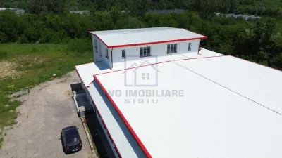 Hala industriala de inchiriat in Sibiu -1144 mp, parc industrial Marsa - Sibiu