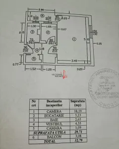 Garsoniera in bloc mixt, reabilitat- Metrou OBOR - foto 17