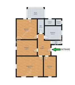 De vanzare apartament cu 4 camere la etajul 1 in zona Centrului Istoric din Sibiu - foto 8