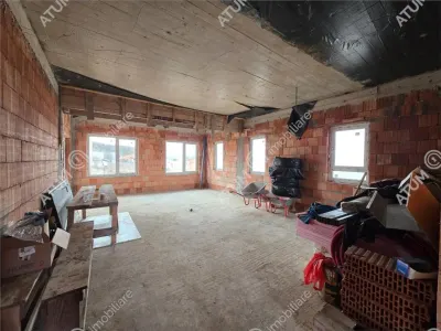 Casa cu 4 camere decomandate pe un singur nivel cu teren de 500 mp de vanzare in Selimbar din Sibiu - foto 4