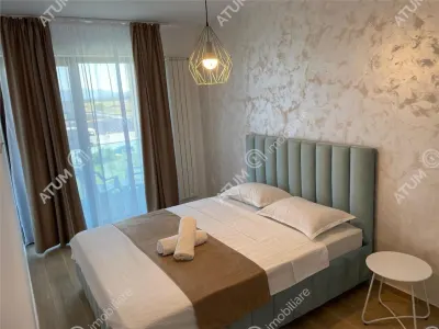 Apartament de inchiriat 2 camere 40 mp utili balcon loc de parcare zona Doamna Stanca Sibiu - foto 7