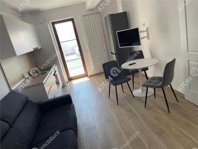 Apartament de inchiriat 2 camere 40 mp utili balcon loc de parcare zona Doamna Stanca Sibiu - foto 10