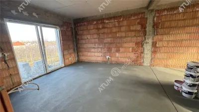 Casa individuala de vanzare 120 mp utili 300 mp teren Sura Mica - foto 6