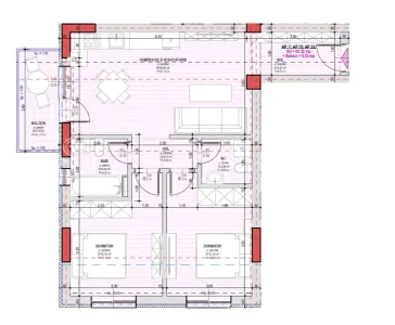 De vanzare apartament cu 3 camere 2 bai balcon si loc parcare situat pe Pictor Brana din Selimbar - foto 3