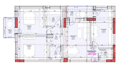Apartament la cheie cu 3 camere 2 bai 2 balcoane si loc parcare amplasat la etajul 2 in zona Pictor Brana din Selimbar - foto 3