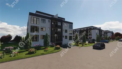 De vanzare apartament la cheie de 3 camere cu 2 bai si balcon la etajul 1 zona Veterani - Sibiu