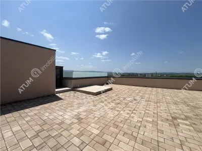 De vanzare penthouse cu 3 camere 2 bai si 2 terase zona Calea Surii Mici din Sibiu - foto 23