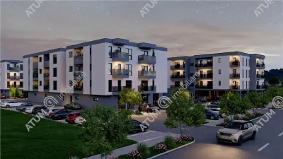 Apartament intabulat cu 2 camere si balcon la etajul 2 situat in Selimbar zona Pictor Brana - Sibiu