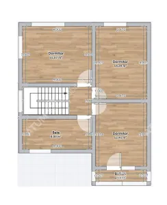 Casa de vanzare cu 4 camere 2 bai balcon teren 230 mp situat in Selimbar - foto 8