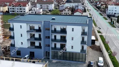 Apartament de vanzare la cheie cu 2 camere balcon si loc parcare zona Pictor Brana din Selimbar - foto 2