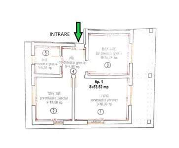 De vanzare apartament cu 3 camere decomandate loc de parcare si curte privata in zona Arhitectiilor din Sibiu - foto 8