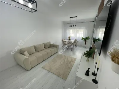De inchiriat apartament modern cu 2 camere decomandate balcon si loc parcare in zona Arhitectiilor din Sibiu - foto 2