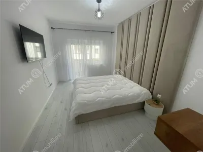 De inchiriat apartament modern cu 2 camere decomandate balcon si loc parcare in zona Arhitectiilor din Sibiu - foto 4