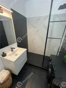 De inchiriat apartament modern cu 2 camere decomandate balcon si loc parcare in zona Arhitectiilor din Sibiu - foto 9