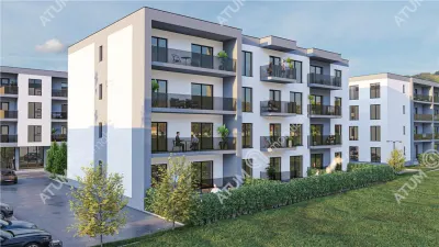 De vanzare apartament la cheie cu 2 camere 50 mp utili etaj 1 zona Pictor Brana din Selimbar - foto 7
