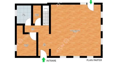 Casa cu 5 camere decomandate pe teren de 390 mp de vanzare in orasul Cisnadie judet Sibiu - foto 5