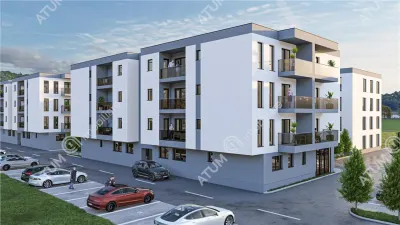 Apartament intabulat de vanzare cu 2 camere si balcon zona Brana din Selimbar - foto 8