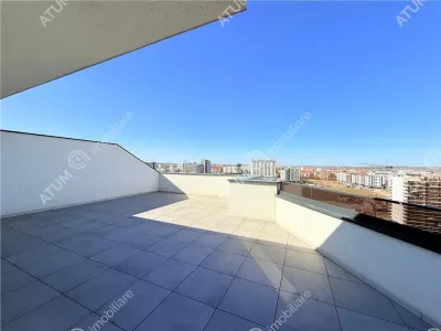 Apartament tip Penthouse de vanzare in Sibiu 85 mp utili parcare subterana 110 mp terasa - foto 20