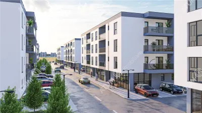 Apartament intabulat cu 3 camere 2 bai zona Pictor Brana din Selimbar - Sibiu