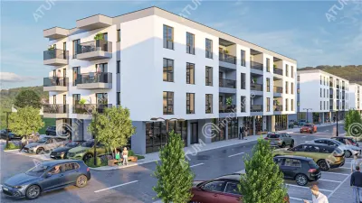 De vanzare apartament intabulat cu 3 camere finisat la cheie etaj 2 zona Brana - foto 2