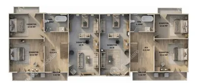 De vanzare casa cu 4 camere si teren propriu de 250 mp localizat in Selimbar Mohu - foto 9