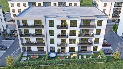 Apartament 3 camere decomandate la cheie intabulat de vanzare etaj 2 cu loc parcare - foto 3