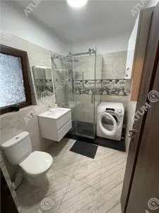 De inchiriat apartament penthouse cu 4 camere decomandate 2 balcoane terasa si loc de parcare situat in zona Doamna Stanca din Sibiu - foto 12