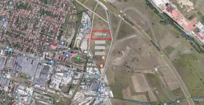 Teren industrial Sibiu cu PUZ aprobat de vanzare zona Compa - Sibiu