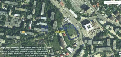 Teren comercial, 4510mp, intersectia Carrefour Doi Baieti - Iasi