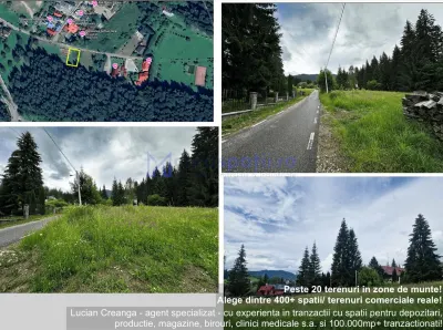 Teren in Statiunea Durau, Ceahlau, 1046mp, str. Stejarului - Durau