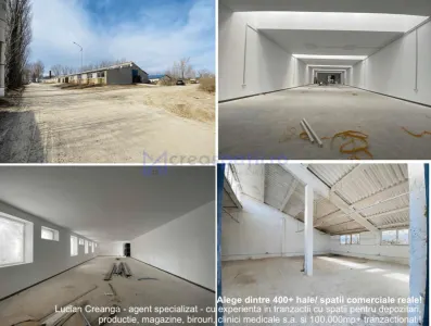 Hale de inchiriat in Tomesti, la str. Plopilor, de la 324mp la 2000mp - Tomesti