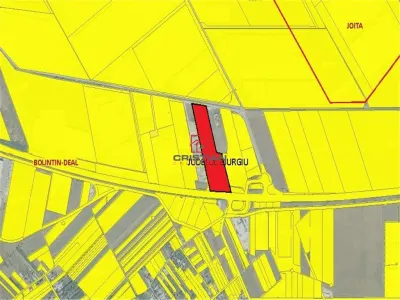 Vanzare teren Bolintin Deal - A1 - KM23, Giurgiu - Bolintin-Deal