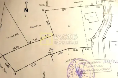 Teren 1541 mp sat comuna Buhoci str Prunului jud Bacau - foto 2