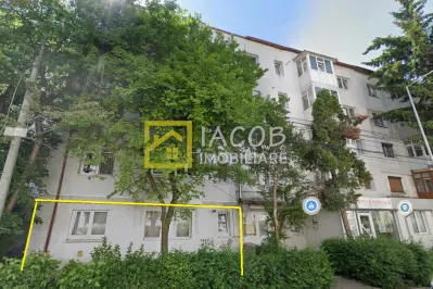 Apartament cu doua camere, parter, str. Miron Costin, Bacau, pretabil activitati economice - foto 3