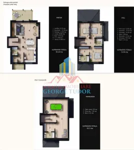 Vila P+1E+M 225 mp.utili, Soseaua Unirii, Corbeanca, 0% COMISION - Corbeanca