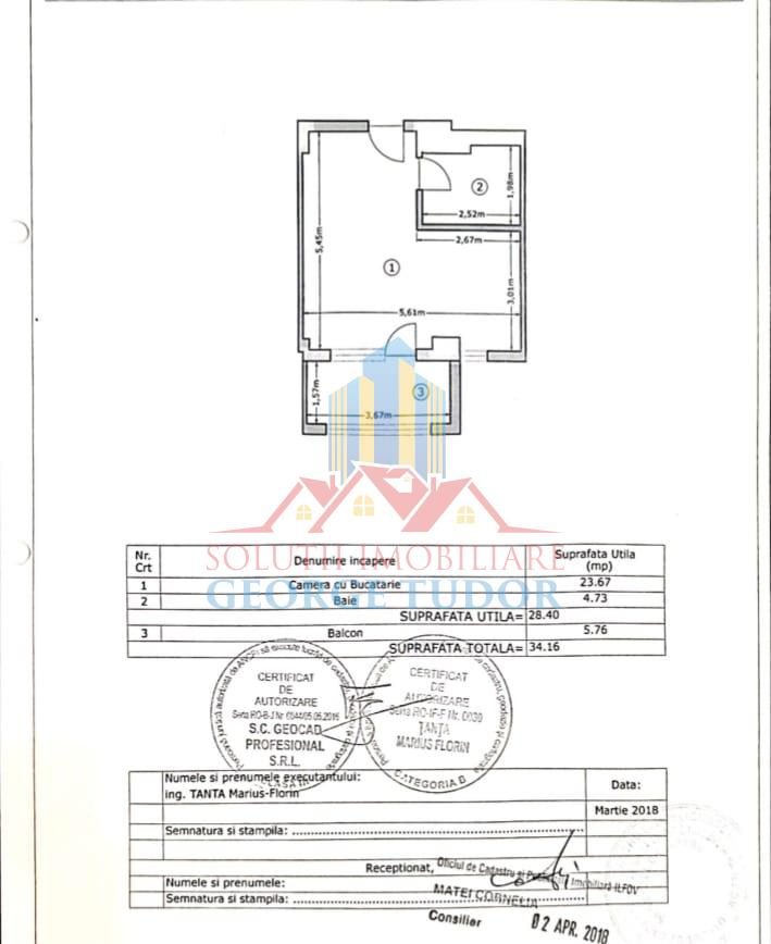 Vanzare garsoniera Militari Residence Tineretului - Chiajna
