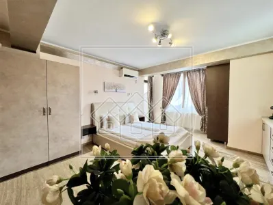 Studio mobilat, utilat de lux - zona Scoala de Inot - cladire recenta - Sibiu